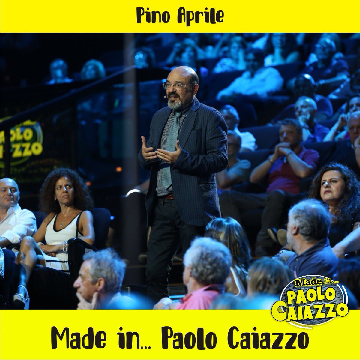 Un Terrone DOC, #PinoAprile, a Made in... #PaoloCaiazzo ✍🏼😊 

#MadeinSud #SiamoTuttiQuantiMadeInSud #RidiConNoiAcca24 #TunnelProduzioni #MadeInSudStories