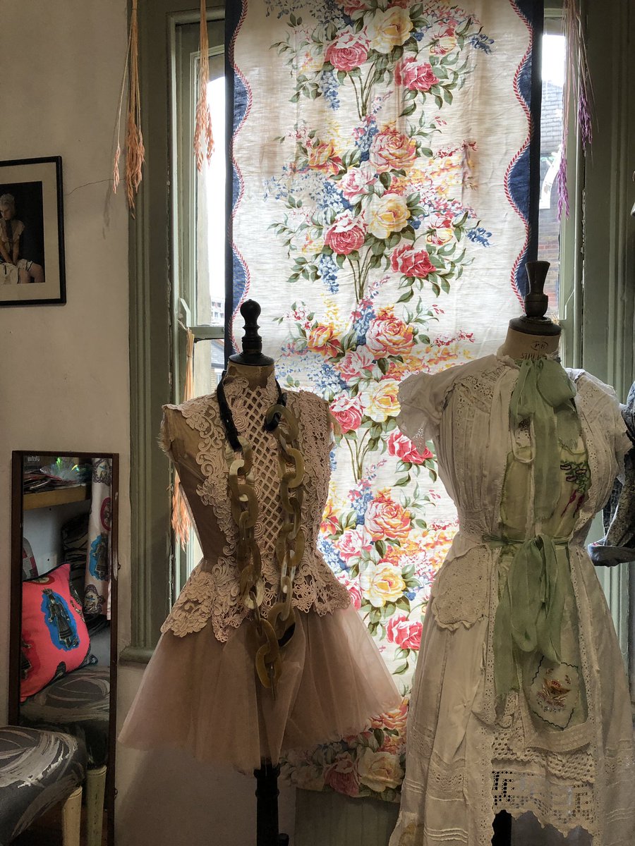 My sustainable fashion gallery open 146 Coloumbia Road #coloumbiaroadflowersmarket  #sustainablefashion #upcyclefashion #EthicalFashion #fashion #art #textile #womenswear #chidrenfashion #interiordesign