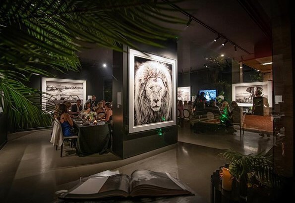 Louise G Prince Albert And Princess Charlene Visited David Yarrow S Photograph Exhibition Displayed At Gm Design Gallery In Monaco The Exhibition Will Be On Show At The Gallery Until November