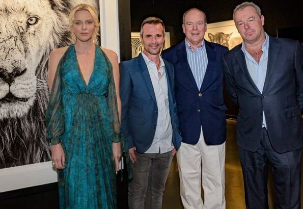 Louise G Prince Albert And Princess Charlene Visited David Yarrow S Photograph Exhibition Displayed At Gm Design Gallery In Monaco The Exhibition Will Be On Show At The Gallery Until November