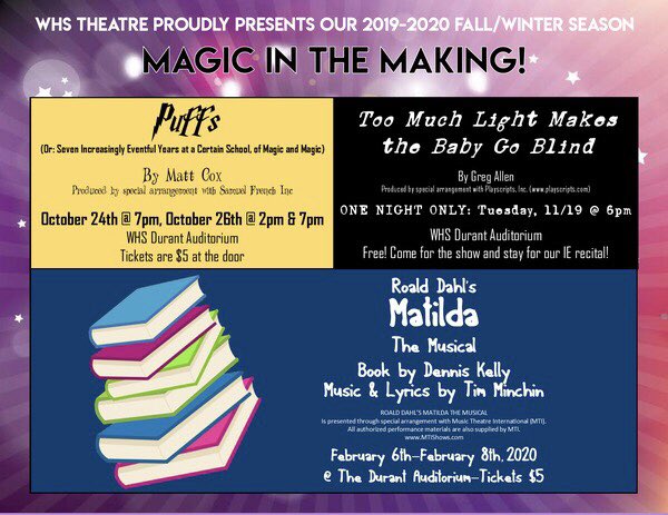 WHSRooTheatre's tweet photo. https://t.co/8eIO5Gfc8x