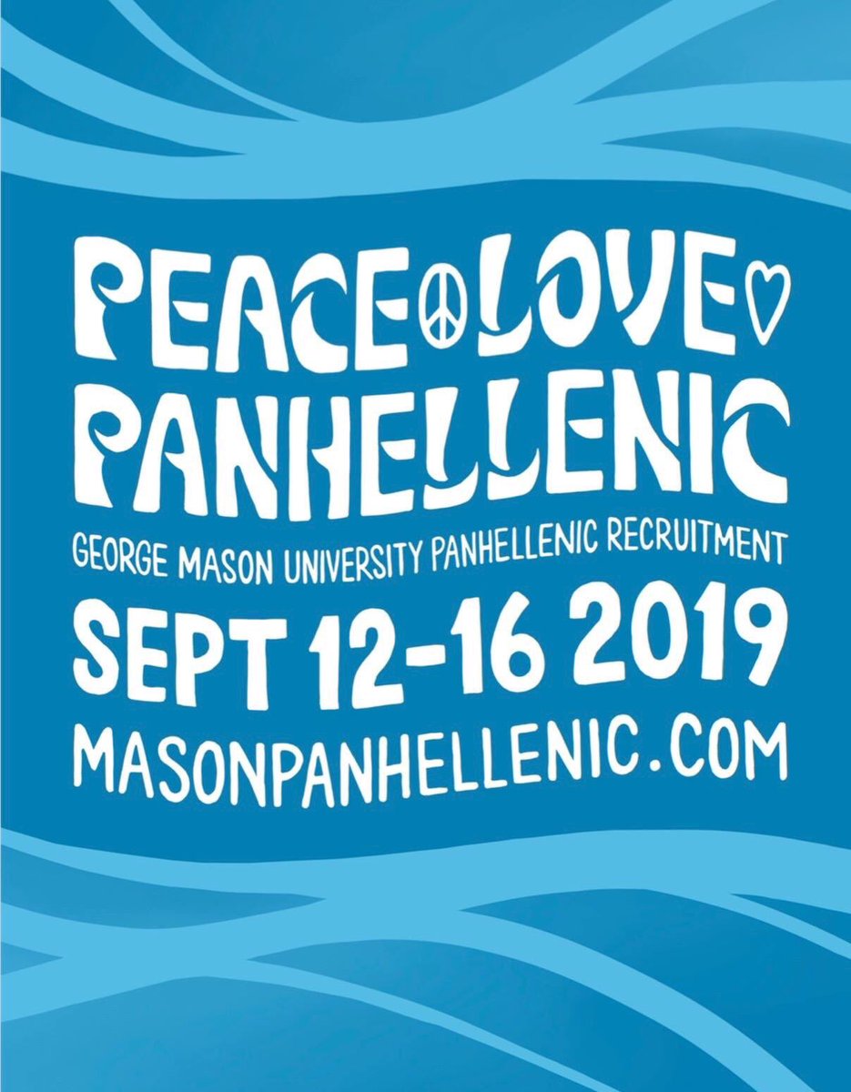 Only a few days left to sign up for recruitment at masonpanhellenic.com :)