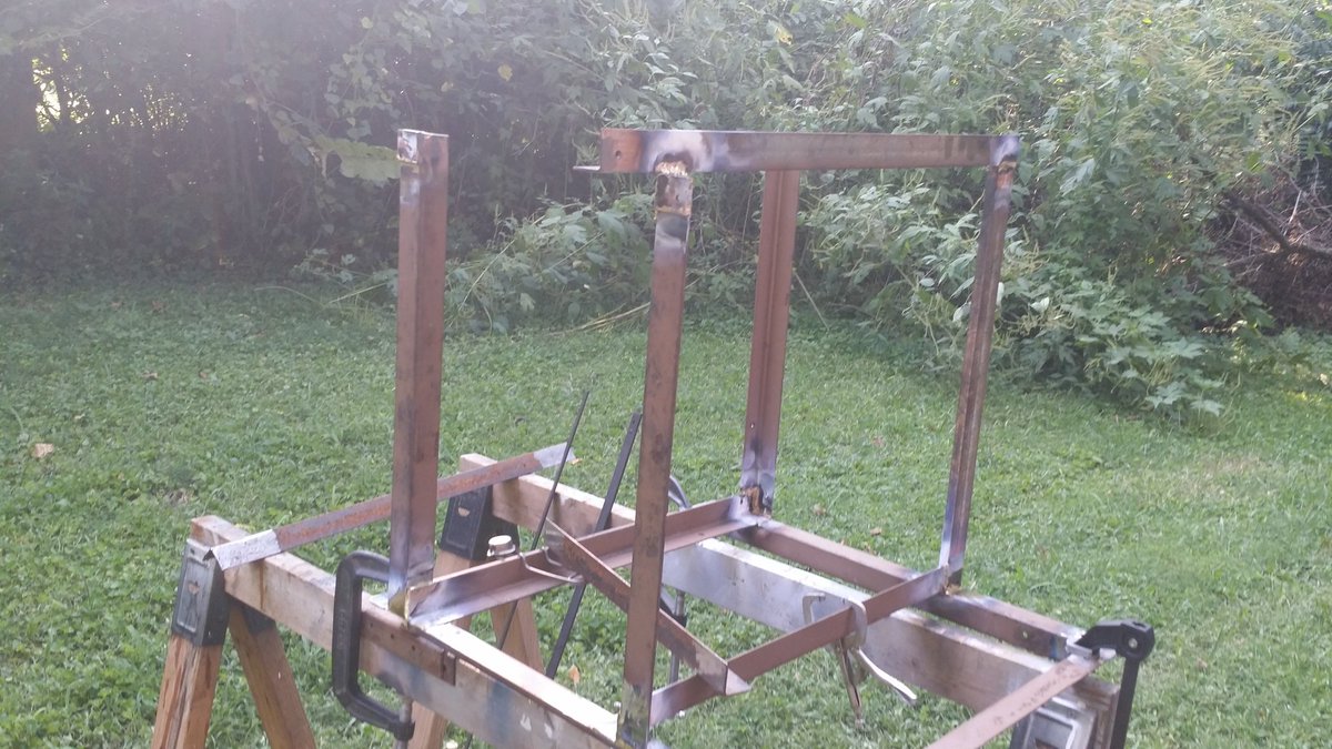 Last image of the dayMade a mistake earlier--right part wrong place--and when attaching things with a torch it takes time to correct them.There's always tomorrow and things don't always go as planned.