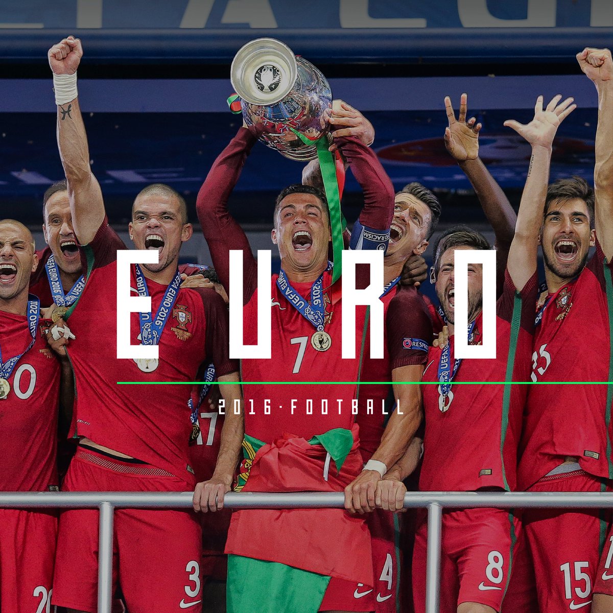 selecaoportugal's tweet photo. No relvado, na quadra, ou no areal... na Europa manda Portugal! História feita! 🇵🇹

Football European Champions ✅
Futsal European Champions ✅
Beach Soccer Euro Champions ✅

#PortugalX3 #TodosPortugal https://t.co/XZQdKQdakt