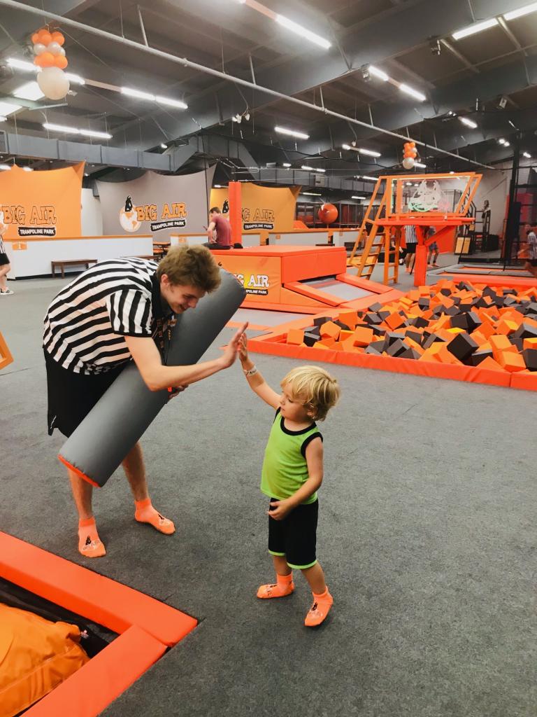 BigAirOC's tweet photo. Two mornings each week Big Air is taken over by Toddlers! Check your park website for details for your Toddler Time dates and times! https://t.co/1AsInrgwUS 
#jumphappy! #Nowherebutbigair https://t.co/hhRb5WoWKK