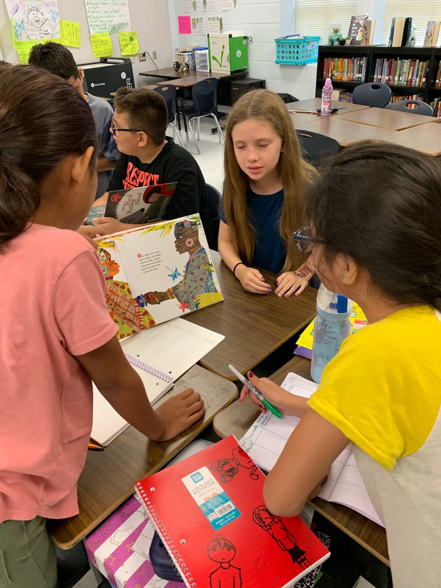Ms_Surach's tweet photo. Once upon a time... we started my personal favorite unit, Traditional Literature! Students read and talked about what they noticed about the characters, setting, and plot. It’s going to be a magical week reading and discussing Fairytales! https://t.co/7mKuvRm9Av