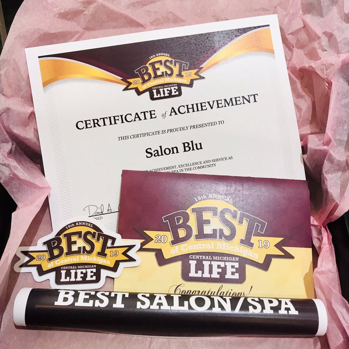 💗We are BEYOND honored to have been chosen the BEST Salon and Spa in Mount Pleasant! 🤗
All of our girls have been working so hard and it’s paying off! Thank you to all of our loyal guests as well!