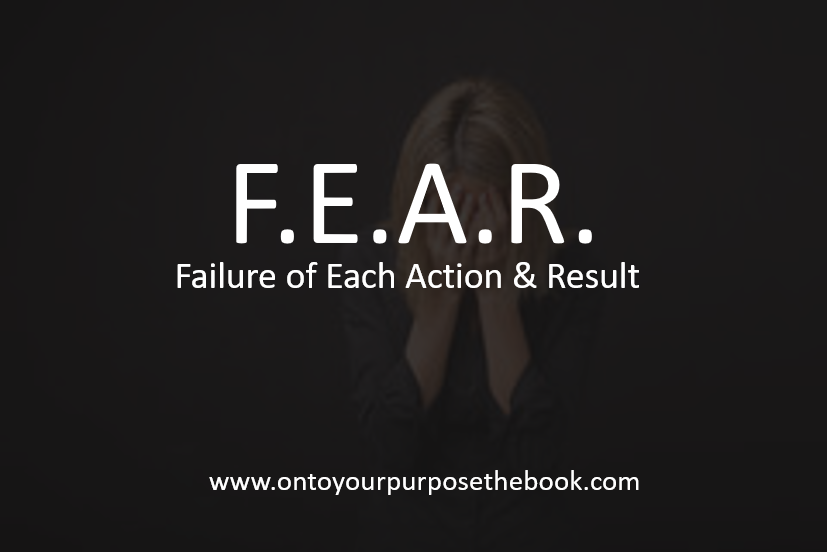 Fear can make a well-deserving person feel intimidated about releasing or showcasing anything publicly...Read more about this in Chapter 2 of Get Out Of Your Head And Onto Your Purpose! Pre-Order your copy today! ontoyourpurposethebook.com