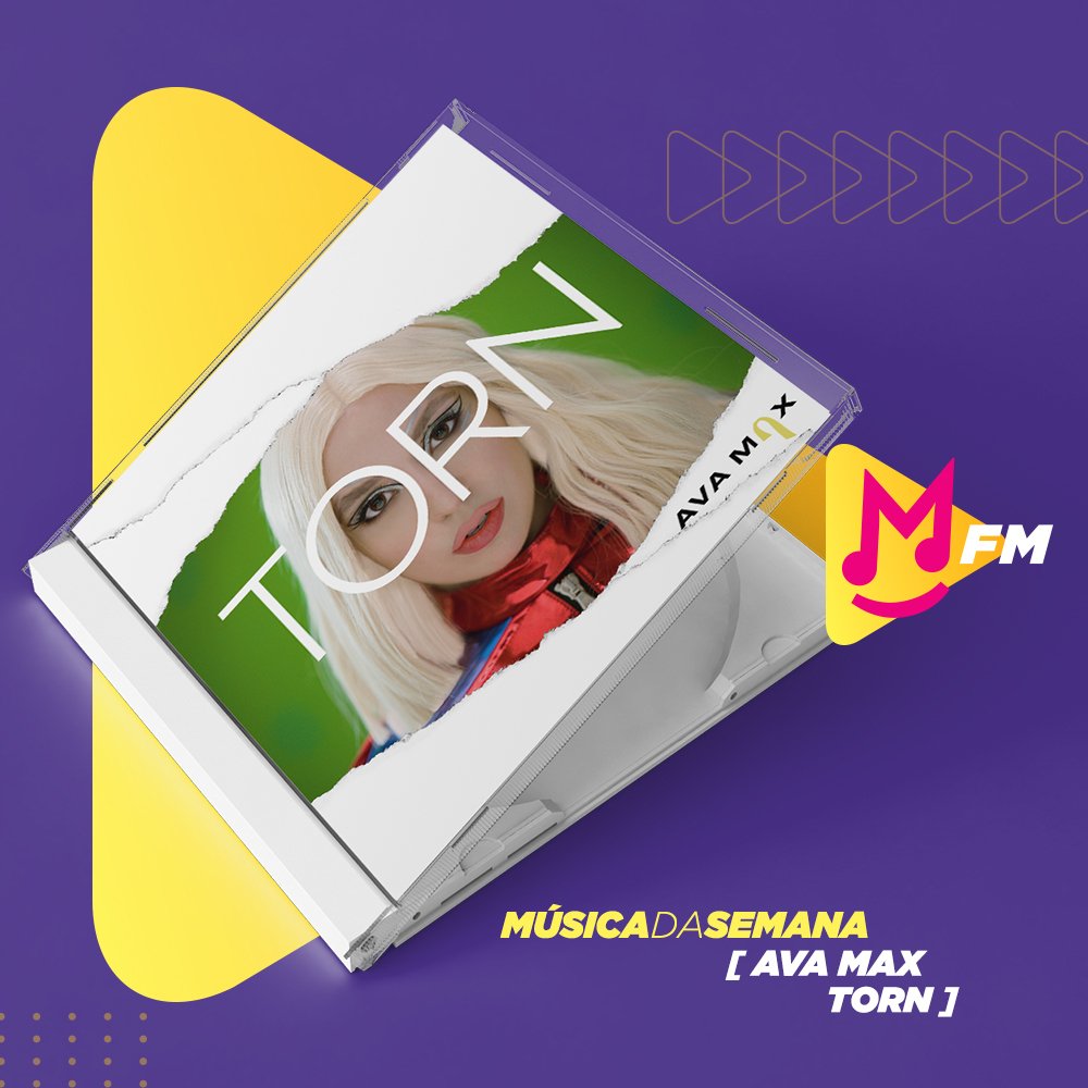 matrixradio's tweet photo. 💽 MÚSICA DA SEMANA: @avamax - Torn.
.
#torn #avamax #matrixfm #assissp #radio #music https://t.co/5OxpK0aEXC
