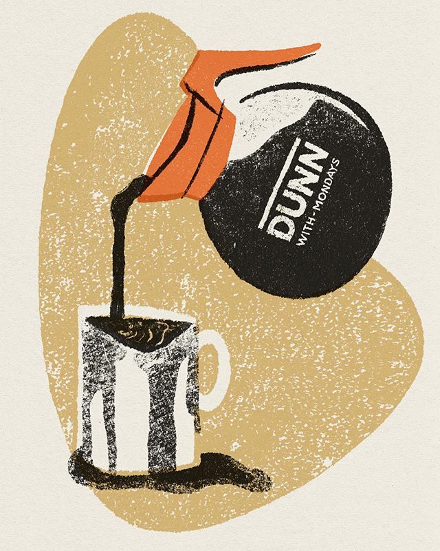 Anybody else feeling this way? ☕️🥴
.
#procreate #coffee #mondaymotivation #illustration ift.tt/32vowh8