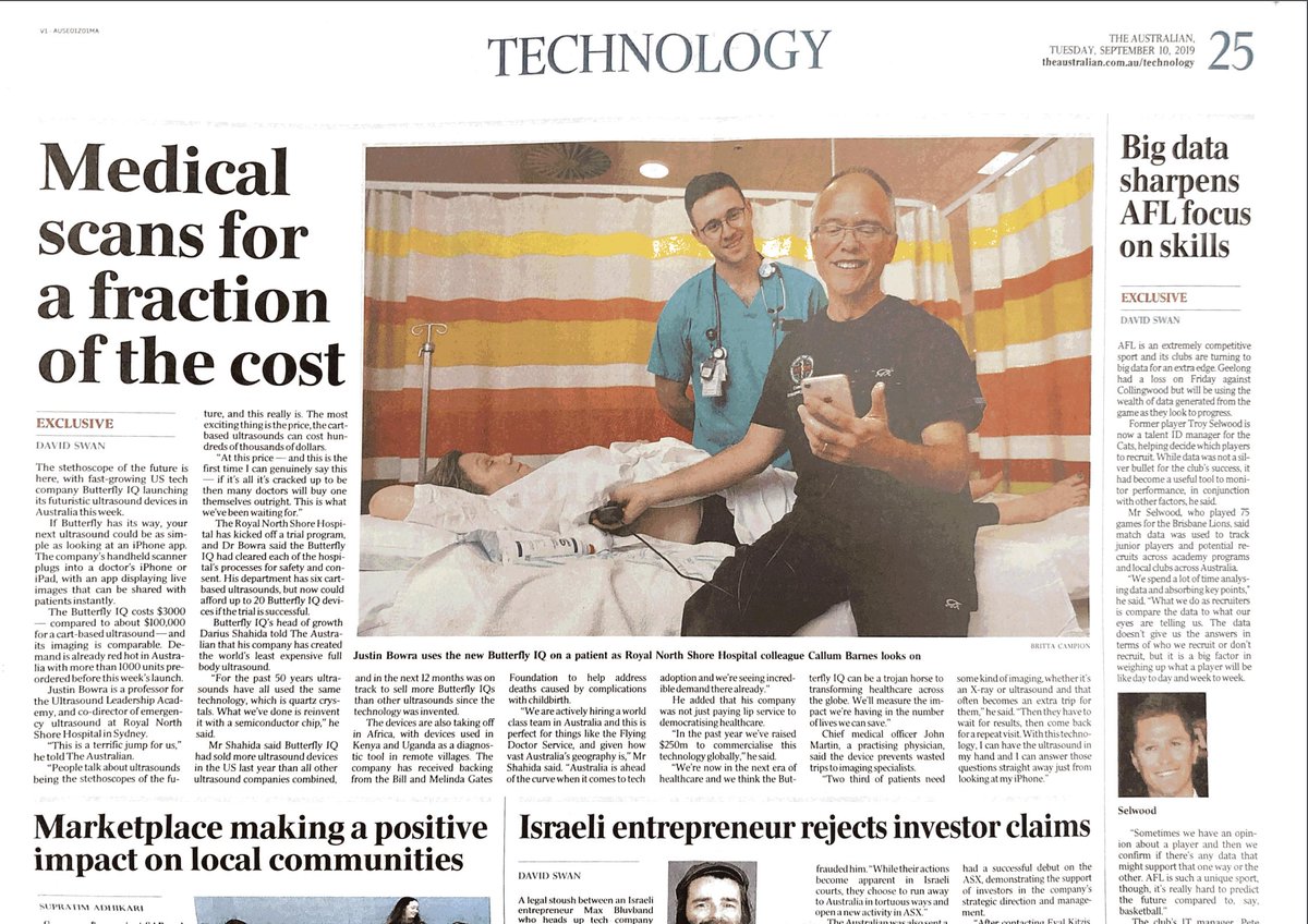 Butterfly Network On Twitter The Stethoscope Of The