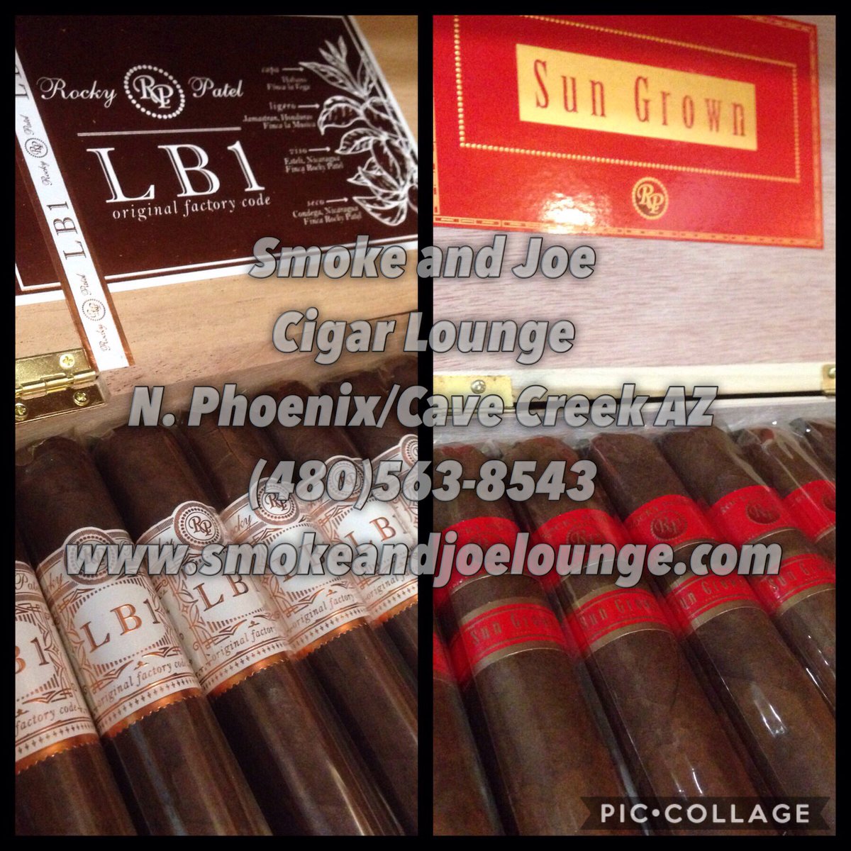 SmokeandJoeAZ's tweet photo. 2 HOT NEW @RockyPatelCigar ADDITIONS TO THE HUMIDOR!!!!! #cigar #cugars #RockyPatelCigars #phoenix #cavecreek #arizona https://t.co/ygJAVJJ8TD