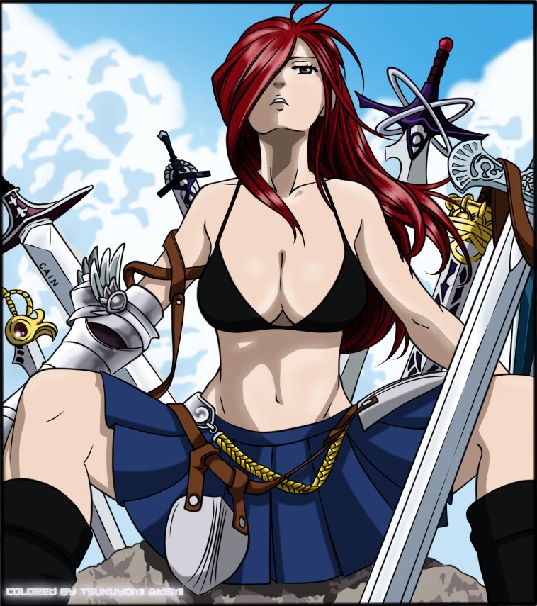 Erza sits down slightly out of breath from her long workout.

“I have finally returned from my Much needed Time off, that is if anyone missed me when I was gone?.”

#FateRp #MVRp #FTRp