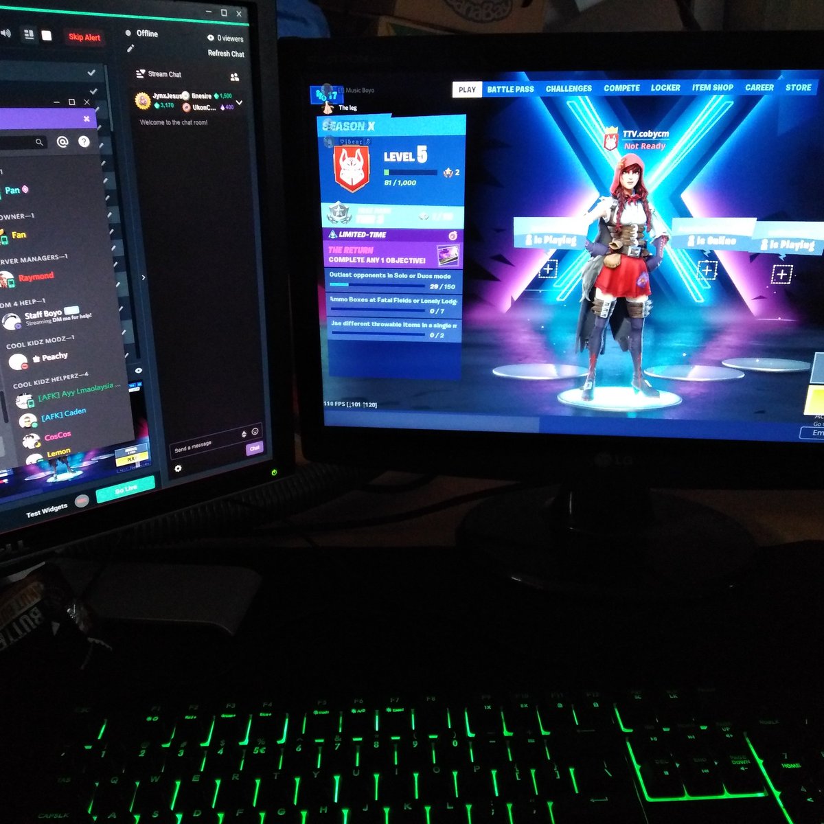 cobycm1's tweet photo. I said id come back didn't I
I'm live on Twitch - Watch me at https://t.co/zStE5vpasc
@deadshot_tv22 @twitchlegends1 @lepslair @TwitchKittens @TwitchGain @TwitchRetweetsU @Retweet_Twitch @TwitchRTCBot @Stream_Culture_ https://t.co/KaktuN5LUB