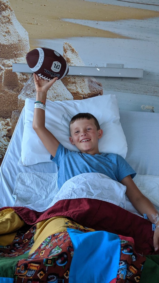 WrightCentury's tweet photo. @MTLAlouettes @HopitalChildren @GENOALLDAY7 You've got yourself a new fan! Thanks for visiting. You made this guy's day!
🏈👊🤩 https://t.co/utV0ybjofI