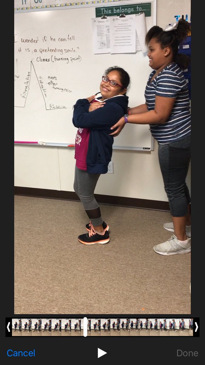 When the sweetest and quietest girl in class wants to do the trust fall !!That smile💙💙💙#wallerisdgreatness #TESbulldogs