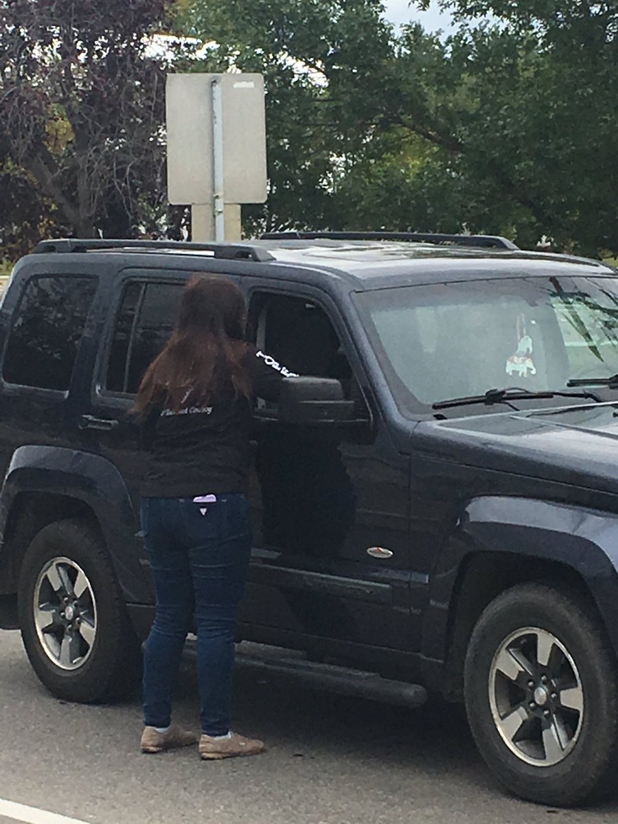 Team <a href="/PeaveyMart/">Peavey Mart</a> Passing out Tim Cards downtown Red Deer #kindnessPVY