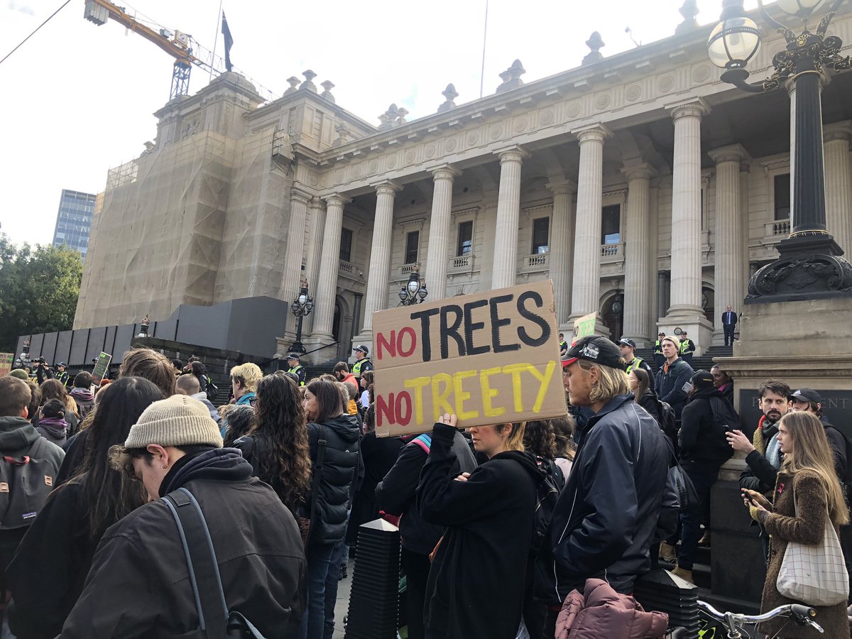 Protecting #sacred #Aboriginal #birthing #trees - we all need to #standup Come to the steps of #Victorian #Parliament #notreesnotreaty #alwayswas #sovereignty #Djabwurrung @lidia__thorpe