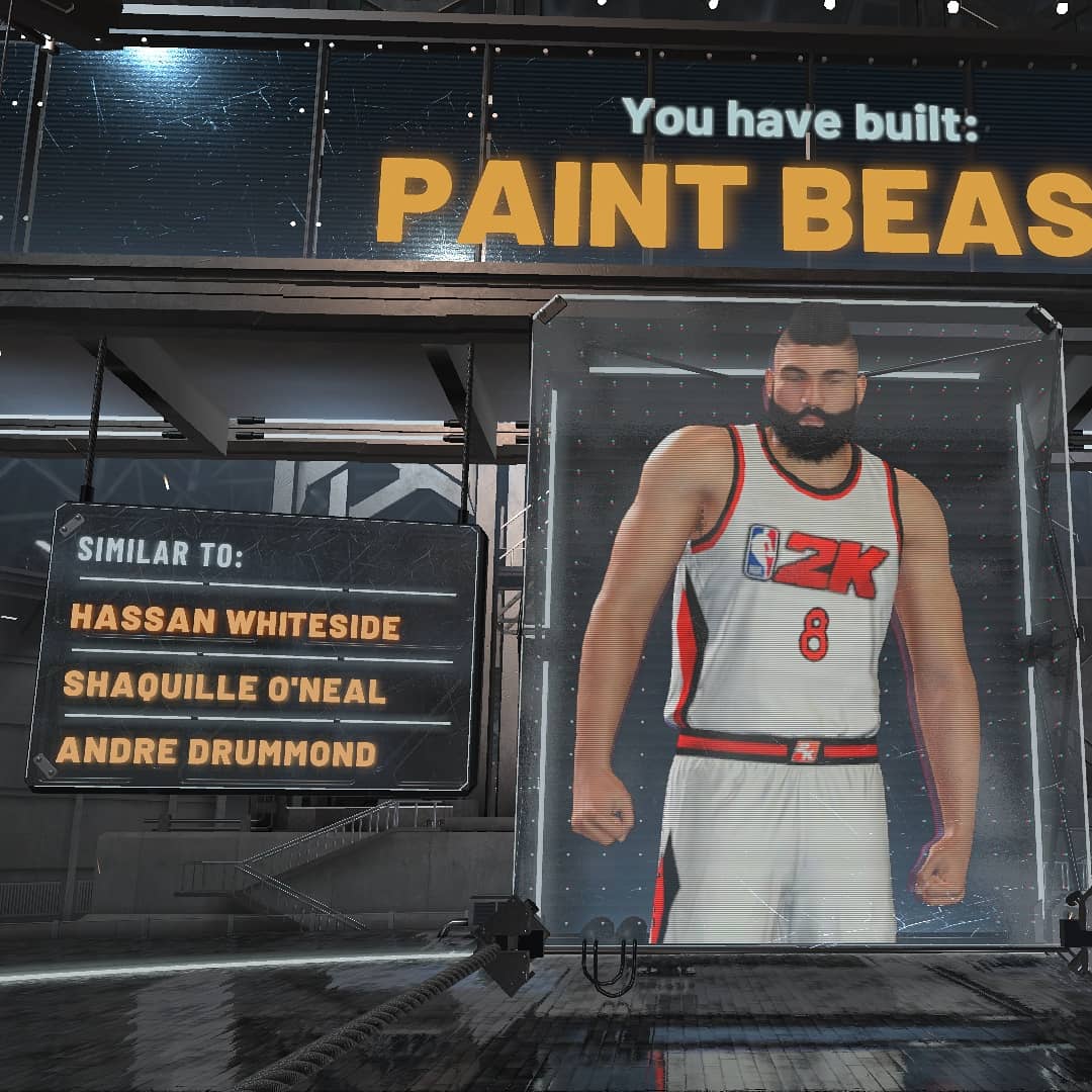 Heaveninvain's tweet photo. Everyone's freaking out in the #2kCommunity over #FIX2K and I'm experiencing no issues at all and going 20 pts 20 rebs and 10 assists as this paint beast build lmao really enjoying 2k this year but staying away from park and proam till they got the shit figured out lmao https://t.co/FowxSvvqEE
