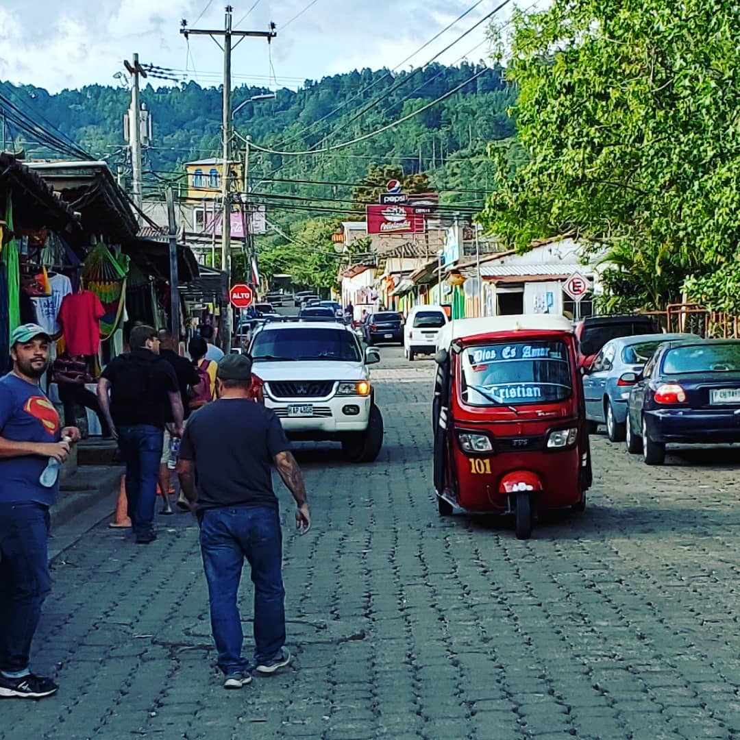 Finally made it to WiFi... got some hand rolled Honduran cigars for my friends that smoke stogies !!! Watched the Honduras military roll up to a 'strike' civilized protest by residence to shut down road traffic.... #BigThingsComing