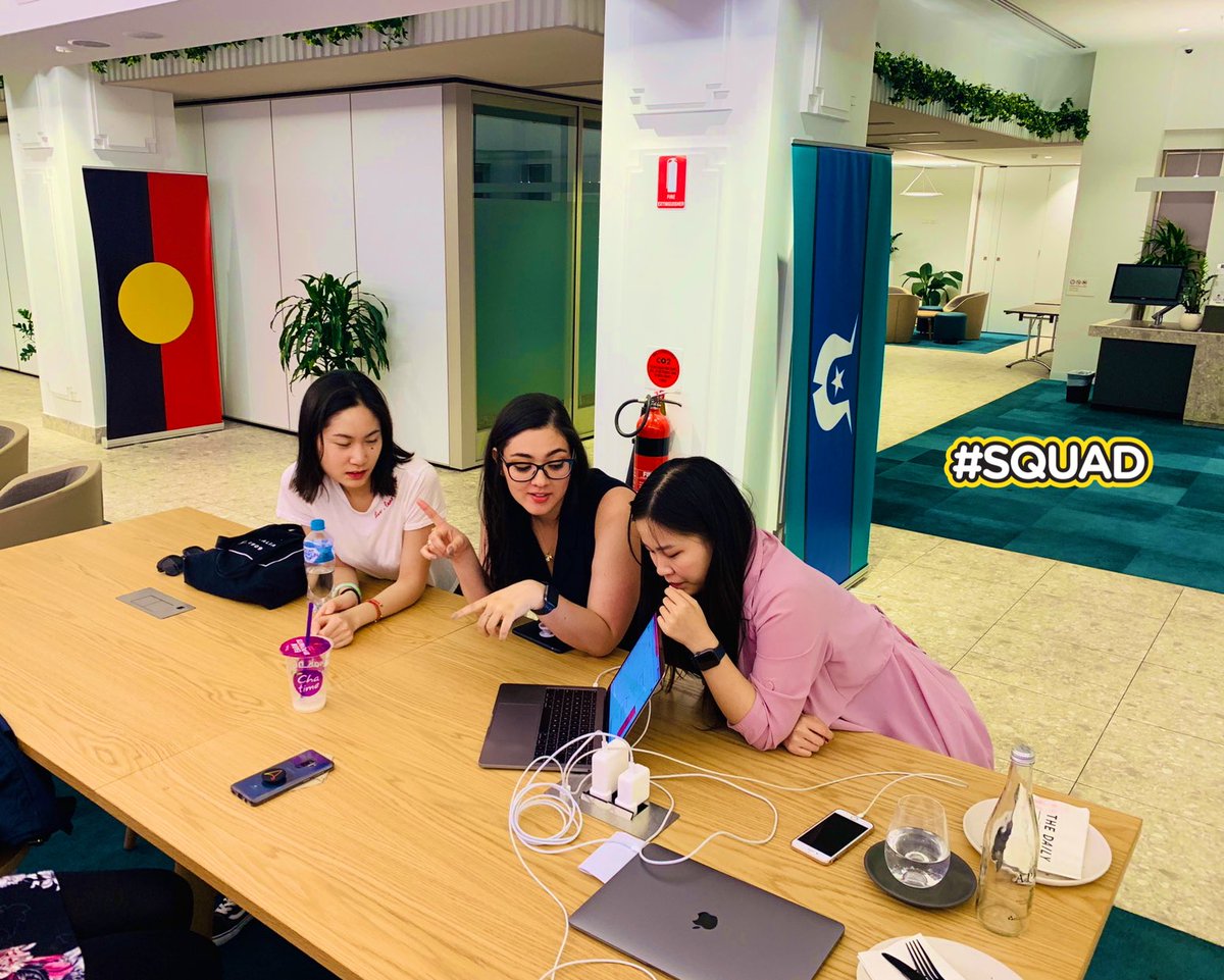 The #TalentSquadHQ team working hard on planning our first #internationalstudent #workshop in October keep an eye on website for details #queensland