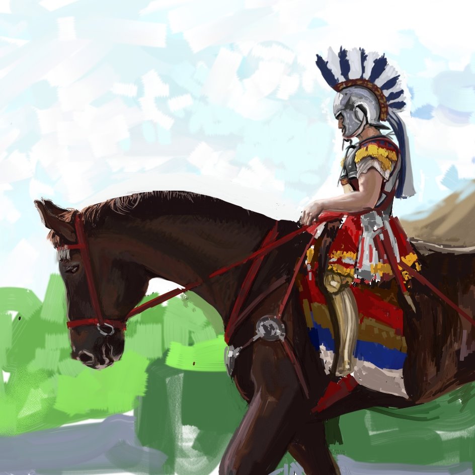 Kungam4's tweet photo. I´m trying to make more time to study.
#art #study #artstudy #digitalpainting #digitalart #digitalpaintstudy #cavalier #digital #wacom #corelpainteressentials #horse #rider #tjart #tj https://t.co/aPejIFKxAA
