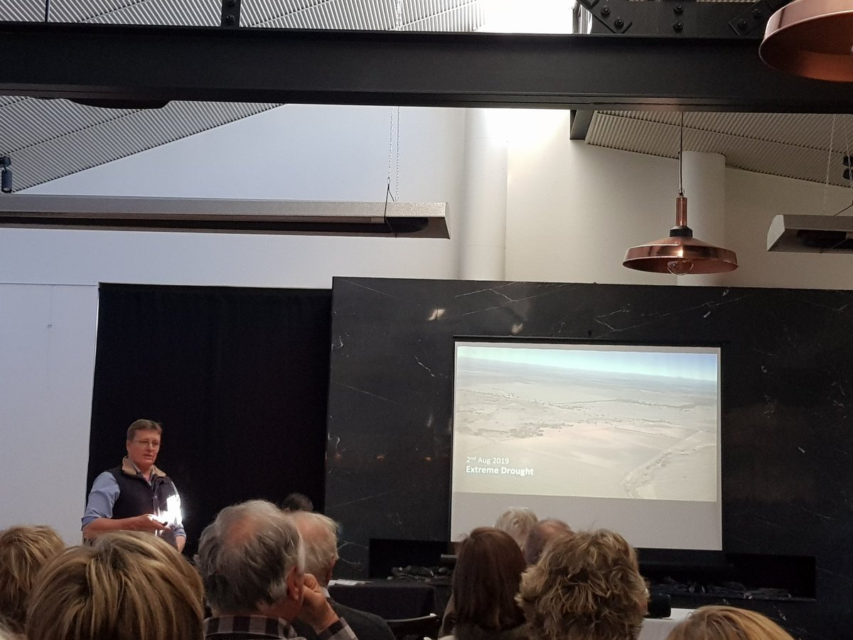 A pleasure to hear from @guywebb12 @soilcquest at todays @farmingforever Conference in Orange. 'Not being an alarmist...we are responding to an alarm. We need to look at scaleable options.' Guy Webb #soilcarbon #soilcquest #climateactionorange