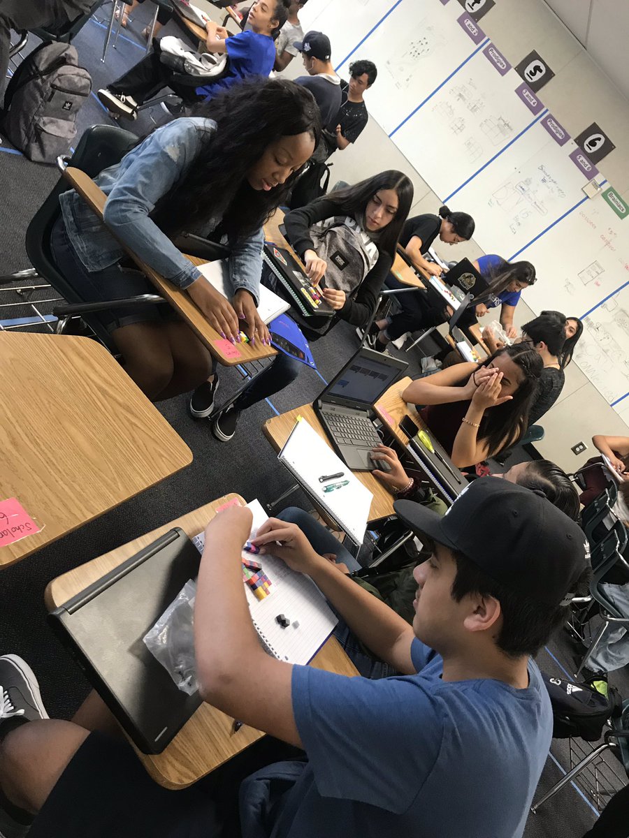 MathPrincessC's tweet photo. Pythagorean Theorem.
Took 10 minutes for the activity using centimeter cubes and I’m hoping it’s time well spent. I am grateful for this class. “Technology Math” is a great class because we can spend time on important concepts.
#BraveNPersistent https://t.co/ohwWnrMhJn
