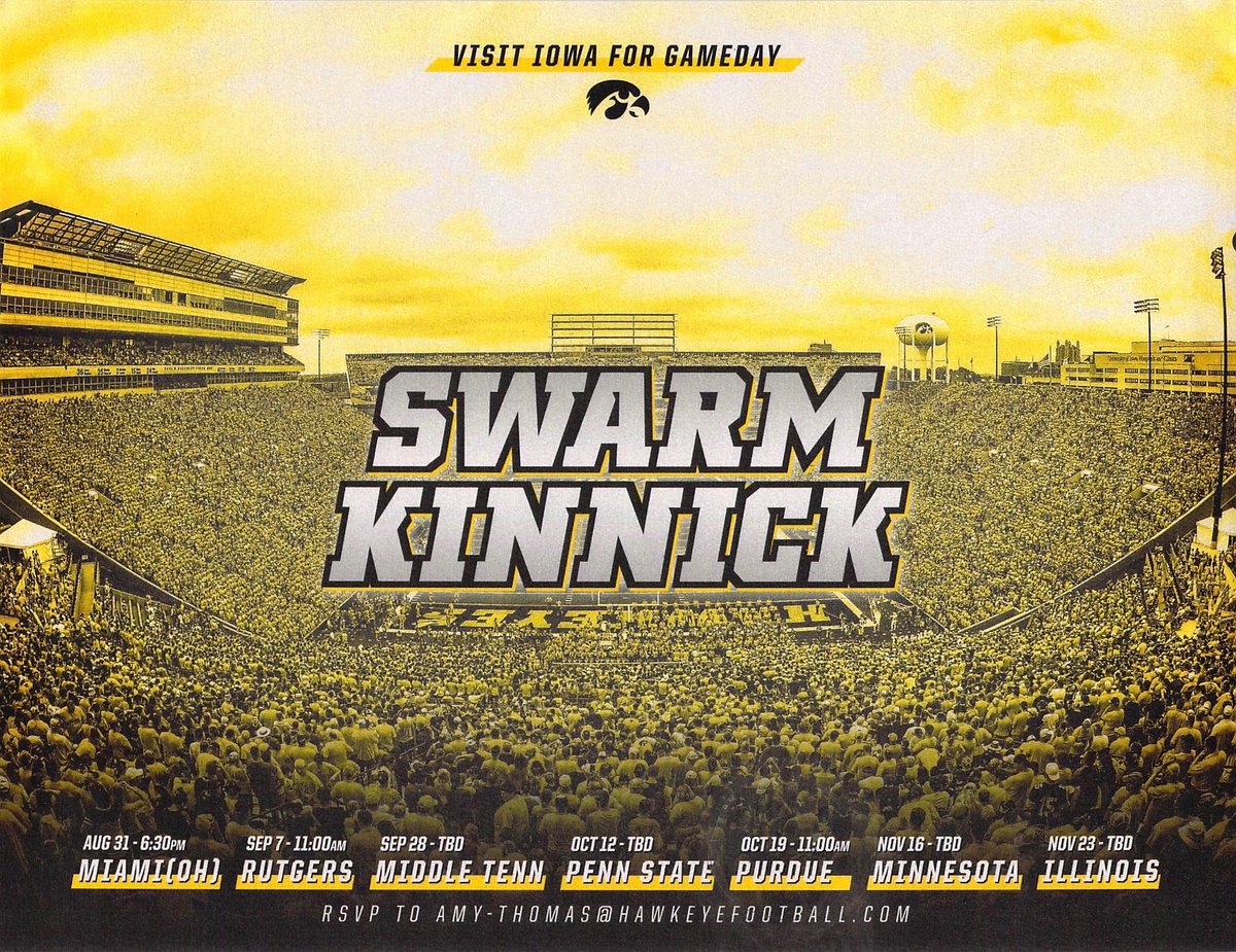kennetheideniv's tweet image. Thank you @CoachTimIowa @HawkeyeFootball for the 2019 Hawkeye Game Day Visit Invite!! I am very excited to attend a game this fall 👊🏈🙌 I will rsvp asap, CONGRATS on 2-0, good luck for another huge game #3 @CoachSWallace @DylanChmura80 #Swarm21 #IowaEdge