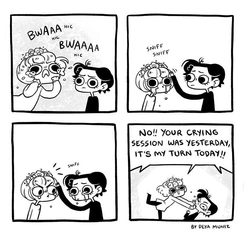Stressful times be like 