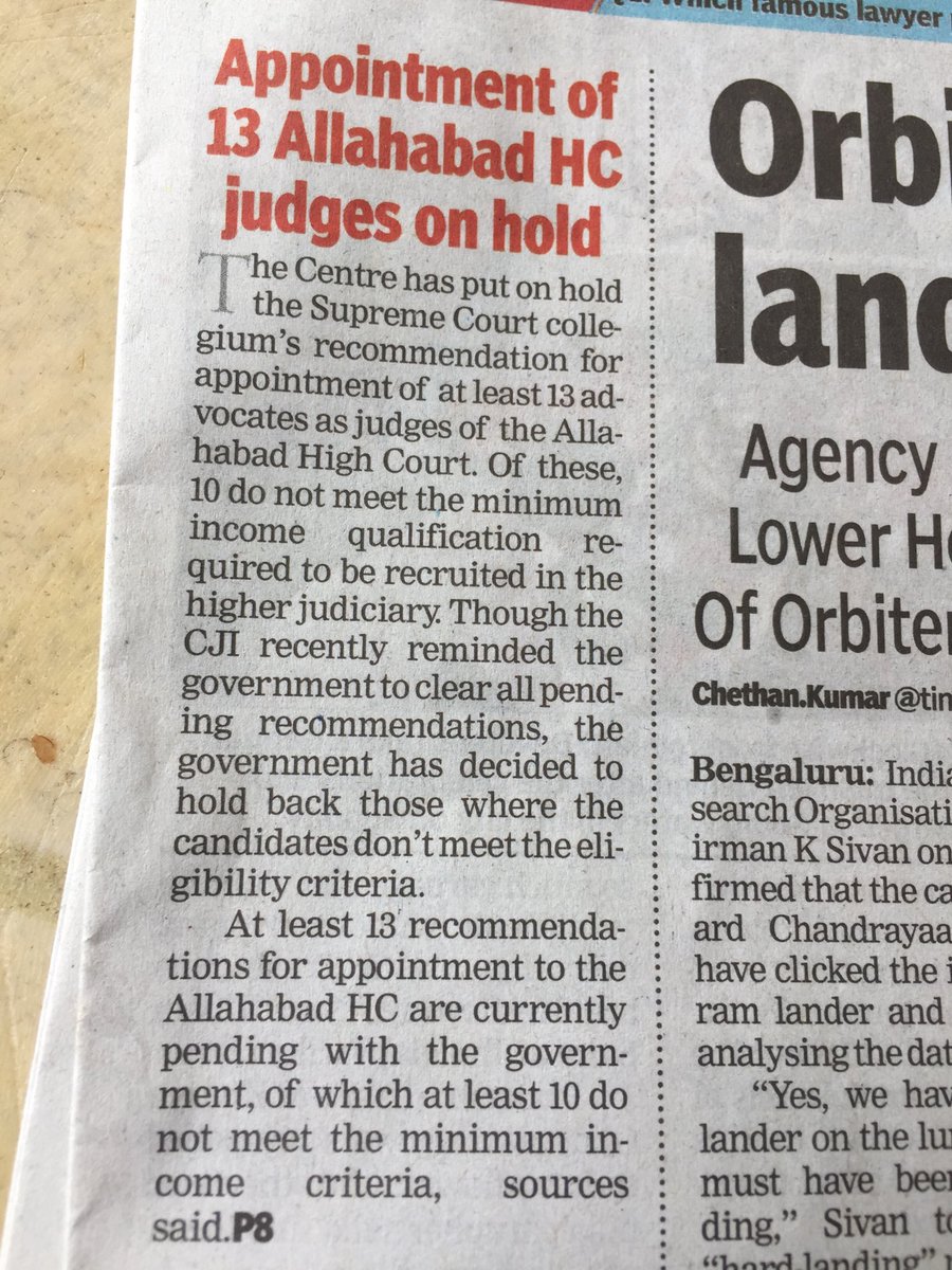 pradeepsonal's tweet photo. Appointment of Judges is a serious mattar specially when the recommendation does not meet the eligibility criteria, can the govt also reveal for the info of public as to how mny of them r close/distant relatives of serving judges. To save country save judiciary fr corruption https://t.co/v7wnrt3JI0