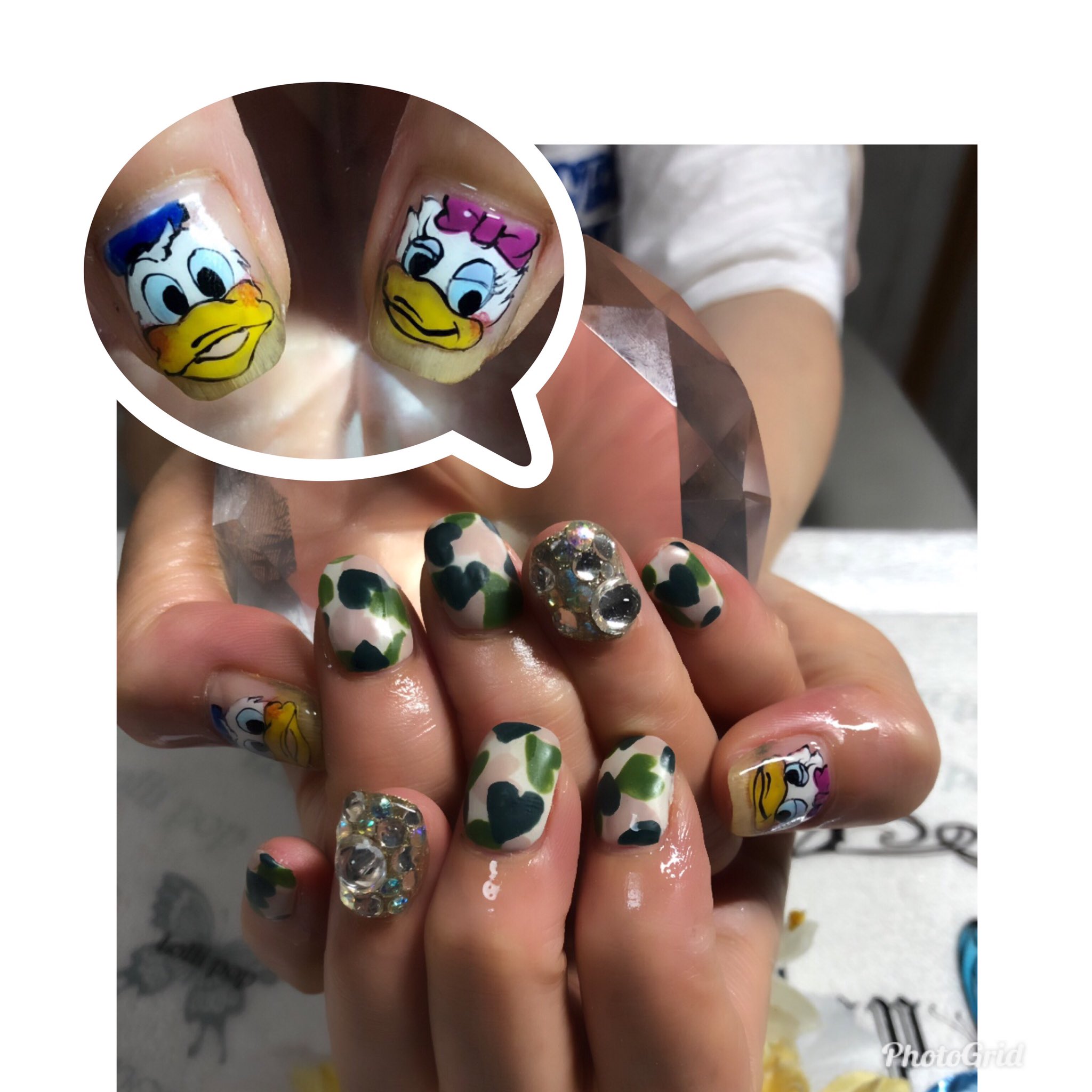 ハート迷彩ネイル Twitter Search Twitter