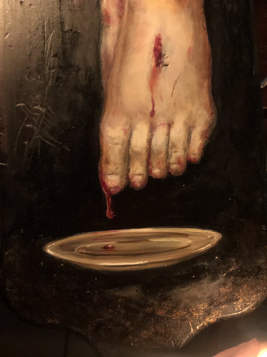PaulaenelBosqu1's tweet photo. Gran mensaje que está en esta pintura ...
#patena
#nocomulgarenlamano
#Jesusestavivoenelsacramento https://t.co/7EUyWOGWF4