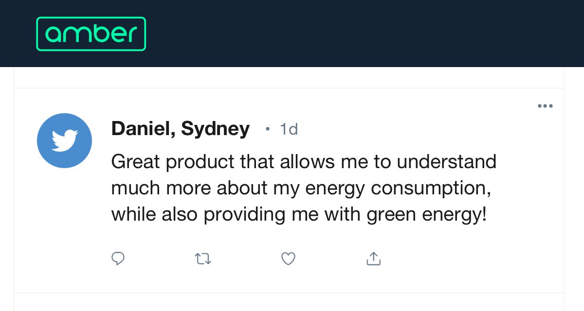 At Amber, we don't make up our own electricity prices. Instead, we pass through wholesale prices. Check us out and start saving like Daniel! amberelectric.com.au