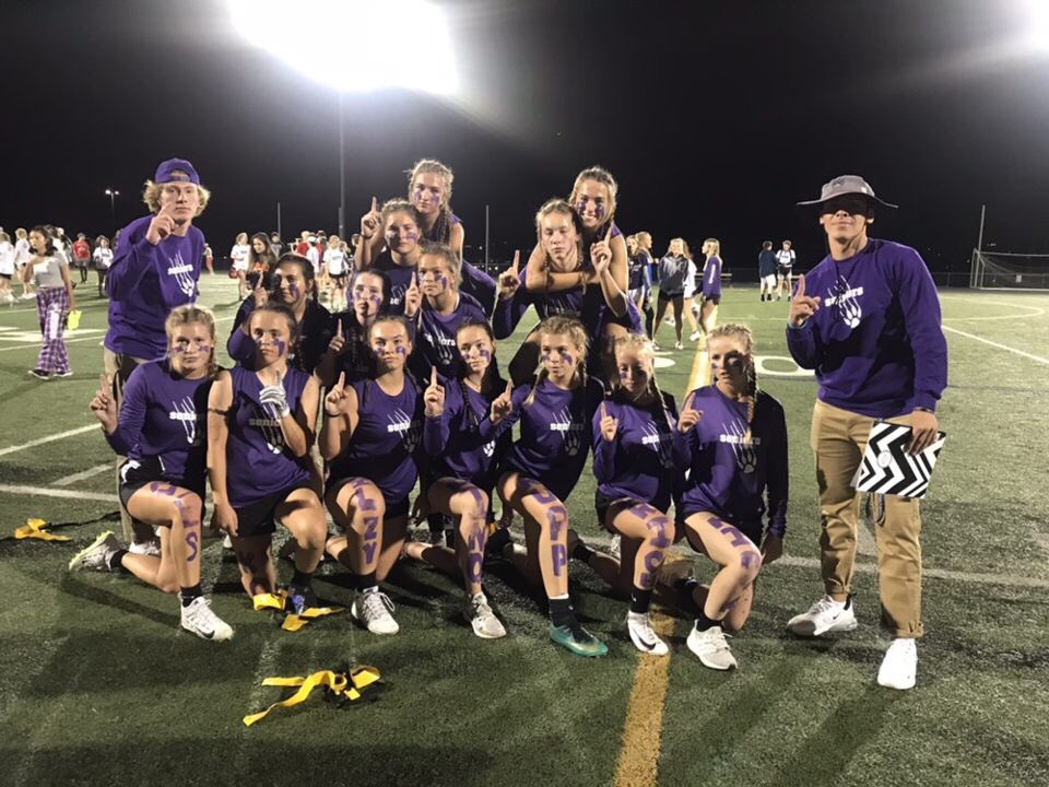 dchstudentlife's tweet photo. The Class of 2020 wins Powder Puff for the second year in a row! 

Let’s see if the seniors can also win the Spirit Stick on Friday😈🦈😈🦈
#underDC https://t.co/7lNDiyA8yf