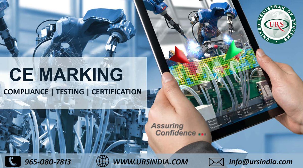 urs_certificate's tweet photo. #CE_Certification services in India helps companies to export the product into European market where there is an increase demand for the manufacture product leading to increased profit. Contact us for a quote!
#CEMarking #CEMark #testing #ce_certification https://t.co/qoiBpMq7Dz