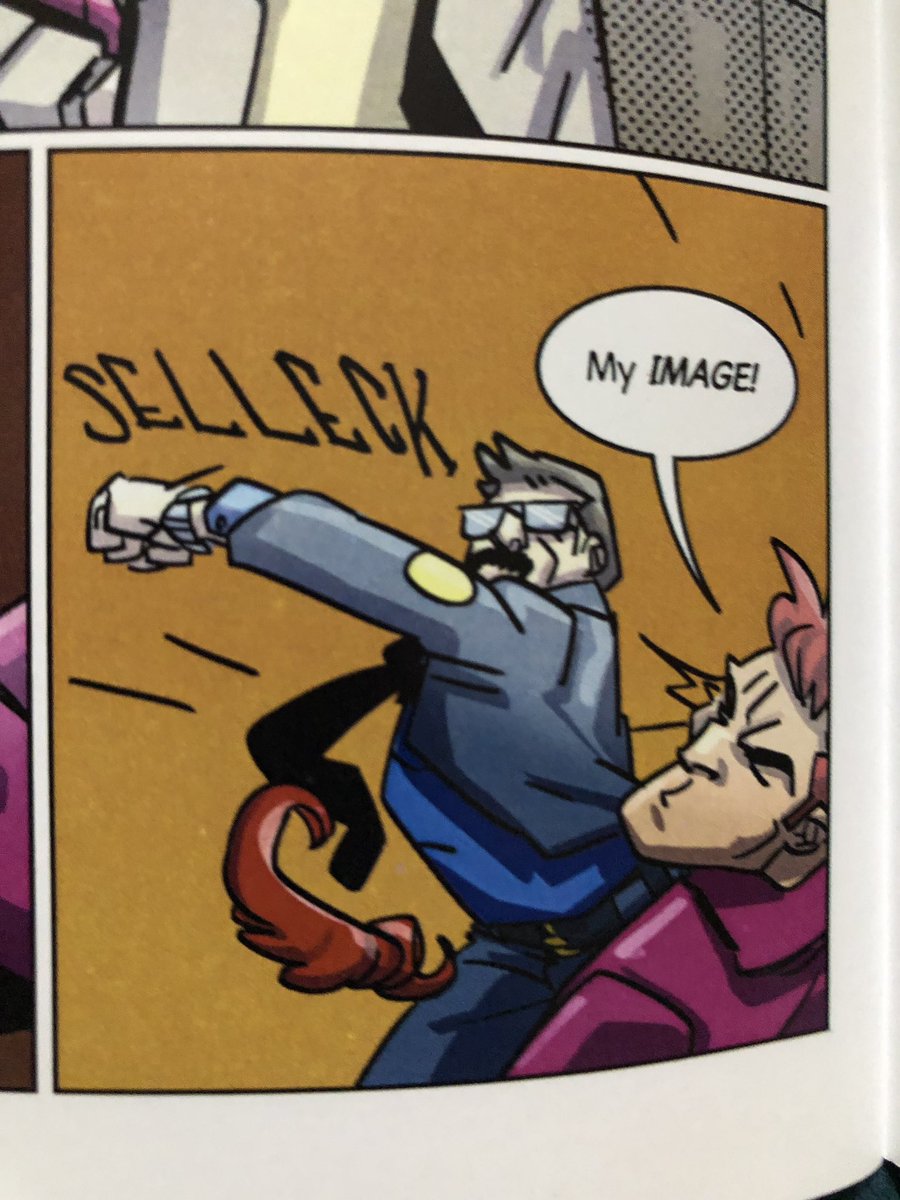 MeanwhileATP's tweet photo. From The Great Sound Effects In Comics Dept: #FloppyCop @Beardocomics @SourcePtPress @DamooseSeth @longboxreview https://t.co/ZxcN9AMyTP