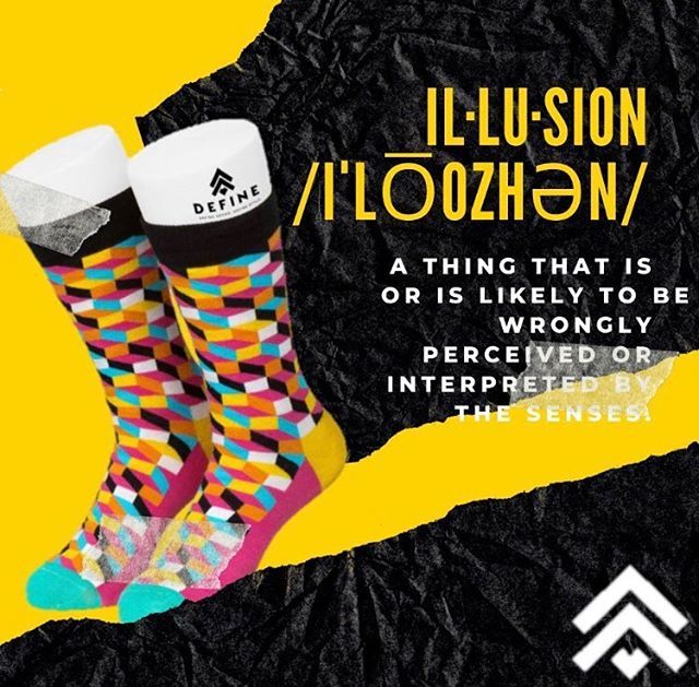 Definesocks's tweet photo. ‼️STIMULATE YO MIND CRAIG‼️‼️ Win a free pair of DEFINE Illusions this week for #FREESOCKFRIDAY! Free is correct, Your eyes aren't playing tricks on you!

Simply:
▶Follow @definesocks
▶Like this post
▶Tag a Friend in the comments
Winners Announced Fr… https://t.co/LZtd5cegSF https://t.co/IXKFTgsFq3
