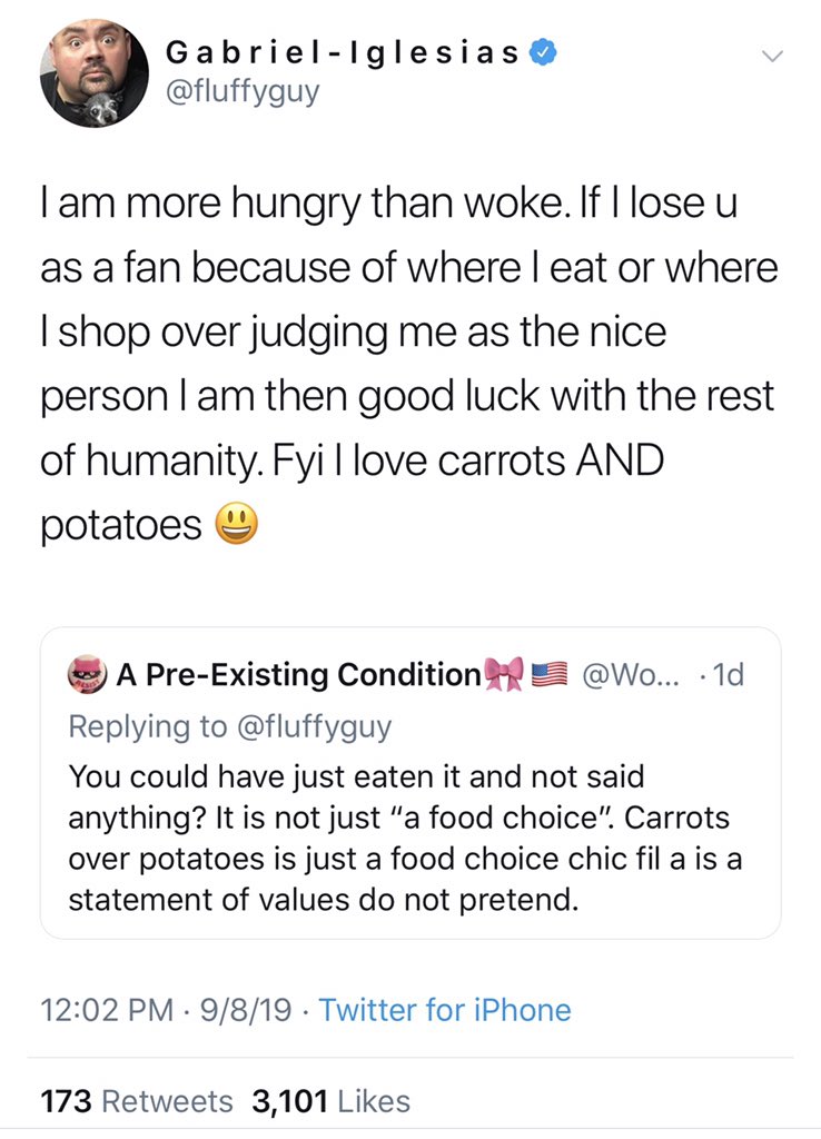 jo09151986's tweet photo. For the love of God people. Just have respect for others if your opinion is different then someone else’s. https://t.co/r9qJjxjSBh