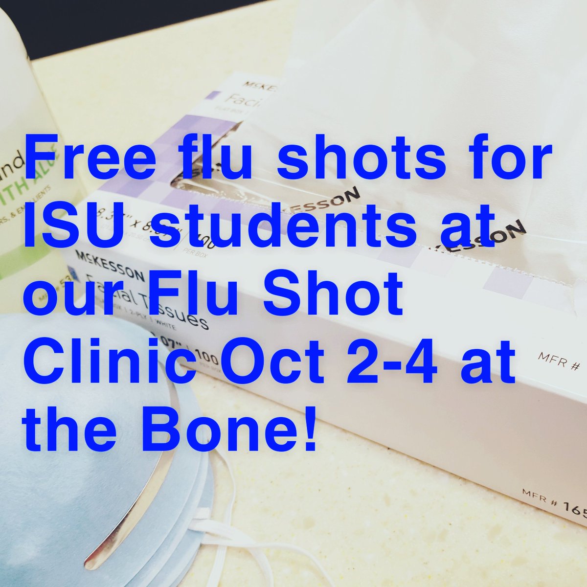 ISU_Health's tweet photo. Did you know the flu shot prevented an estimated 5.3 MILLION cases of the flu in 2016/17?! Let's keep our Redbirds healthy! #CDCFacts #Redbirds #HealthyRedbirds #IllinoisStateUniversity #ilstu https://t.co/Ud9siaAxjR