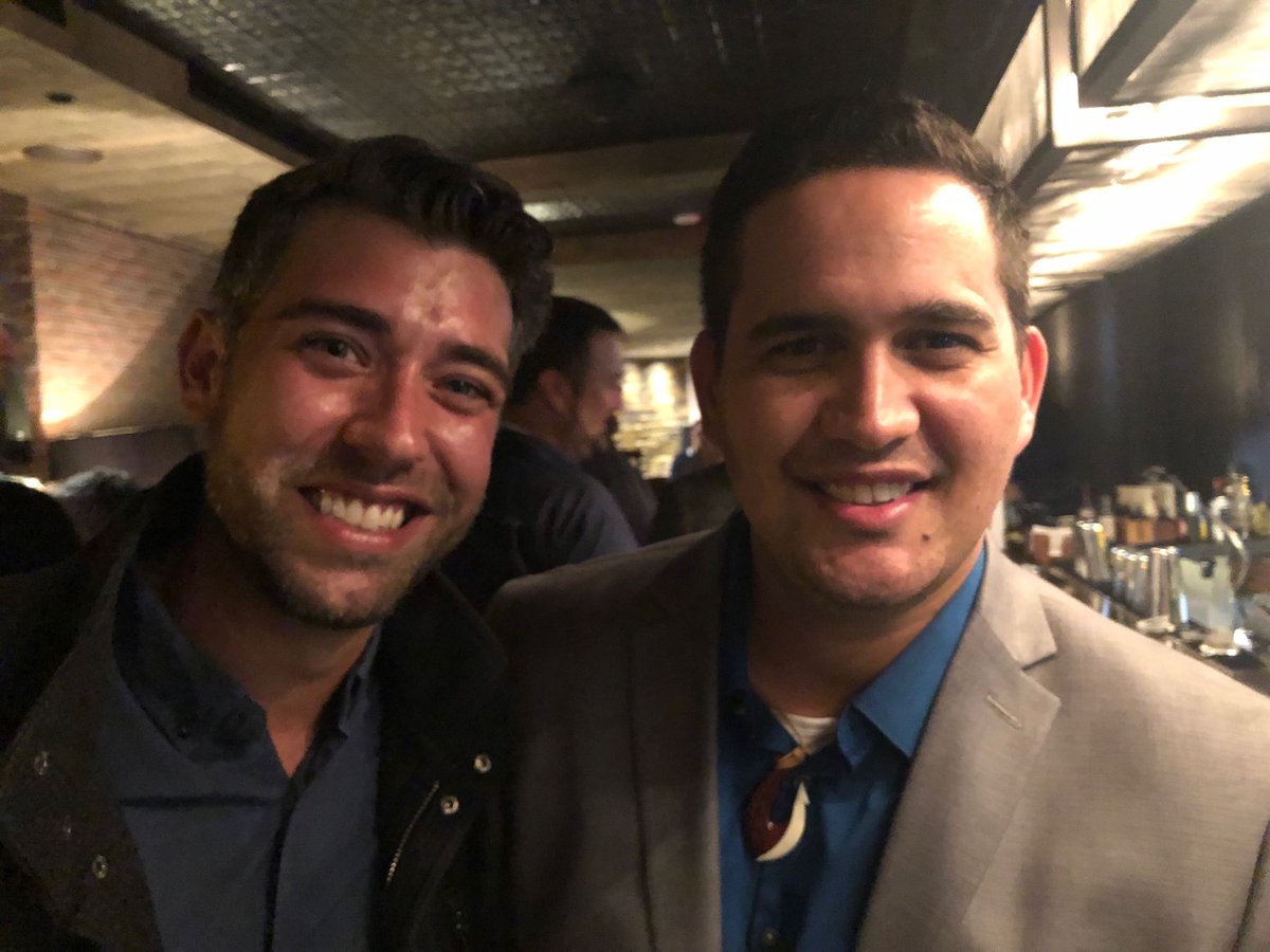ChannelKevinMo's tweet photo. The networking at #CPEvolution is off the chain! Meet these gents with @novasolucoesUSA in booth 915 tomorrow to learn about last-mile in Brazil. https://t.co/PolCAuWwD7