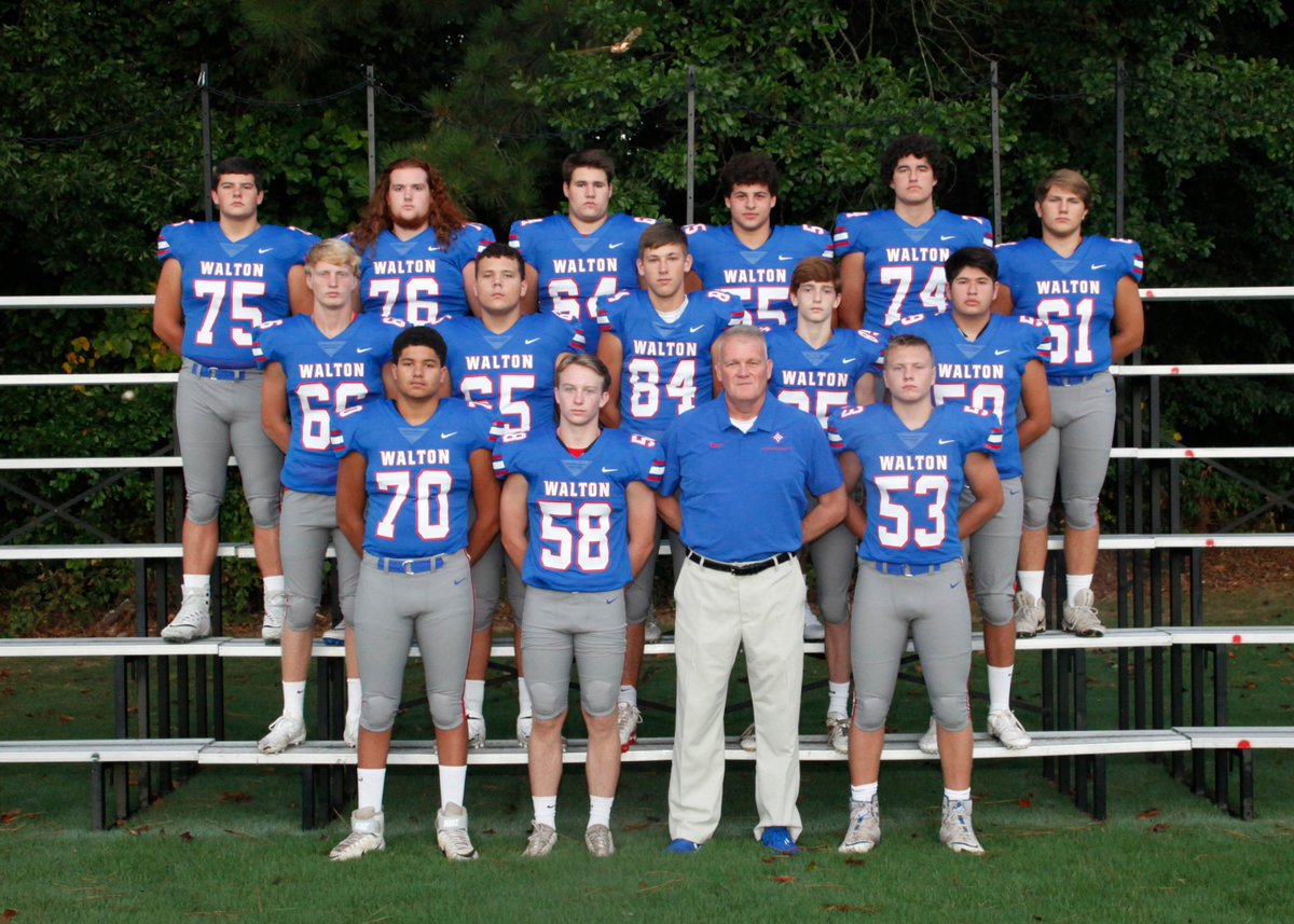 WaltonRecruits's tweet photo. Congrats STARTING OL @talbrill @Jared_Jones_30 @hurst_76 @POconnell_64 @prestonevanss @TannorDaniels @MakuchNick selected OFFENSIVE PLAYERS of the WEEK vs. #Pope!

https://t.co/jQynaG4OVF

https://t.co/RFeGiMQSlf https://t.co/fPs8kgE8Vl
