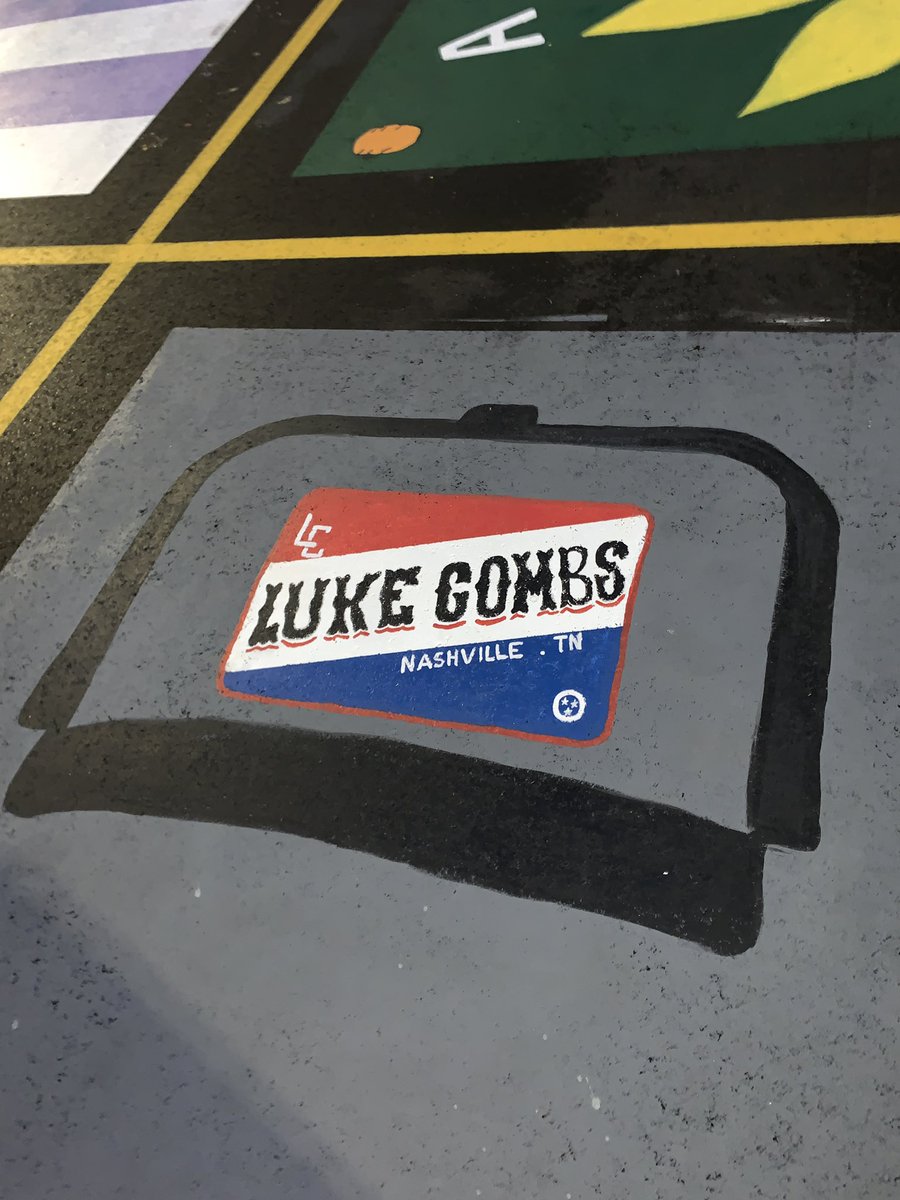 Seth_Packan's tweet photo. Little late but had to show off the best parking spot at Romeo. Living off Combs since freshman year and won’t stop now. @lukecombs #MemoriesAreMadeOff #Senioryear SketchCreds:@zoe_butcherr https://t.co/z169mFYkpm
