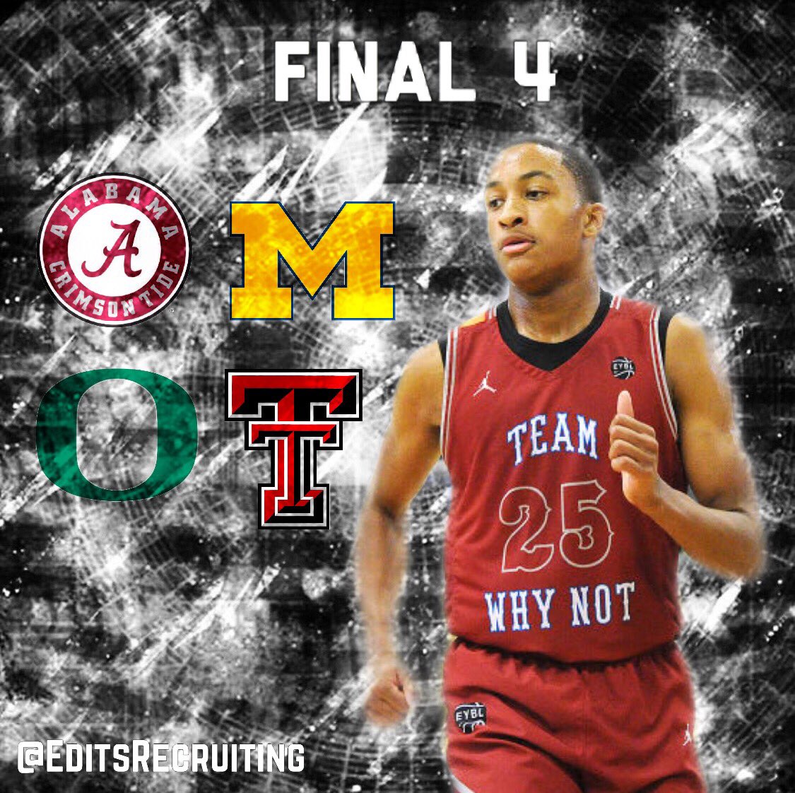 5⭐️ CG (Class of 2020) Nimari Burnett (<a href="/NimariBurnett/">Nimari Burnett</a>), has cut his list to four schools! 👀🔥

Who lands him? 🤷🏼‍♂️⬇️ #RollTide #GoBlue #GoDucks #WreckEm