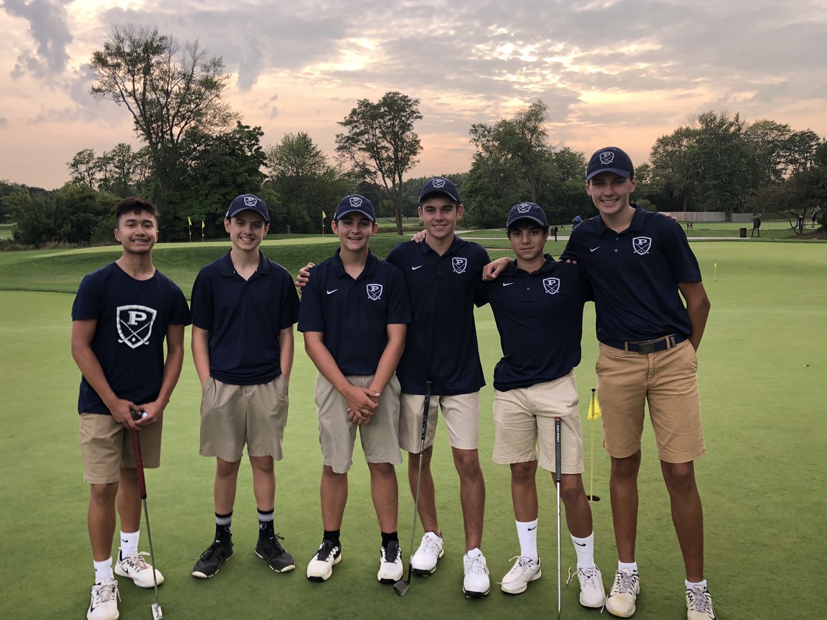 knightsboysgolf's tweet photo. The JV Boys Golf Team fired a 164 today @MtProspectGC and got the win over Rolling Meadows. Hugo Arzbaecher lead the Knights with a personal best 39! Also scoring for the Knights were Will Salzmann 40, Daniel Raupp 41, Michael Madayag and Joey Minelli both shot 44. #100AndInToWin https://t.co/y9D7zUOIuz