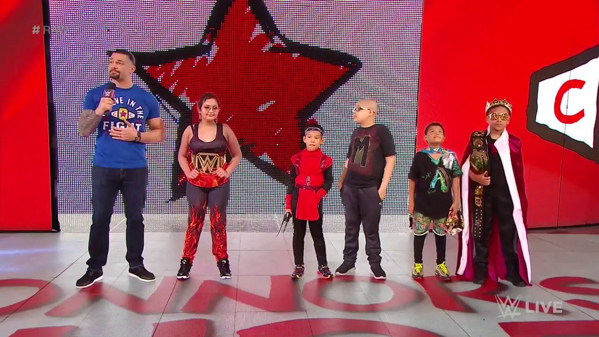 Support tomorrow's Superstars today.

#RAW #BelieveInTheFight @WWERomanReigns