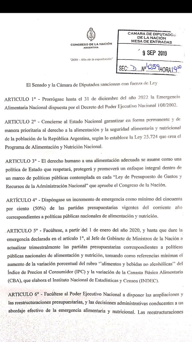 RossiAgustinOk's tweet photo. Desde la oposición pedimos una sesión especial el jueves para declarar la #EmergenciaAlimentaria.

El Gobierno no puede seguir negando la situación que se vive en todo el país, con  millones de pibes que pasan hambre.

Comer no puede ser un privilegio. https://t.co/z5rhaAUsUY