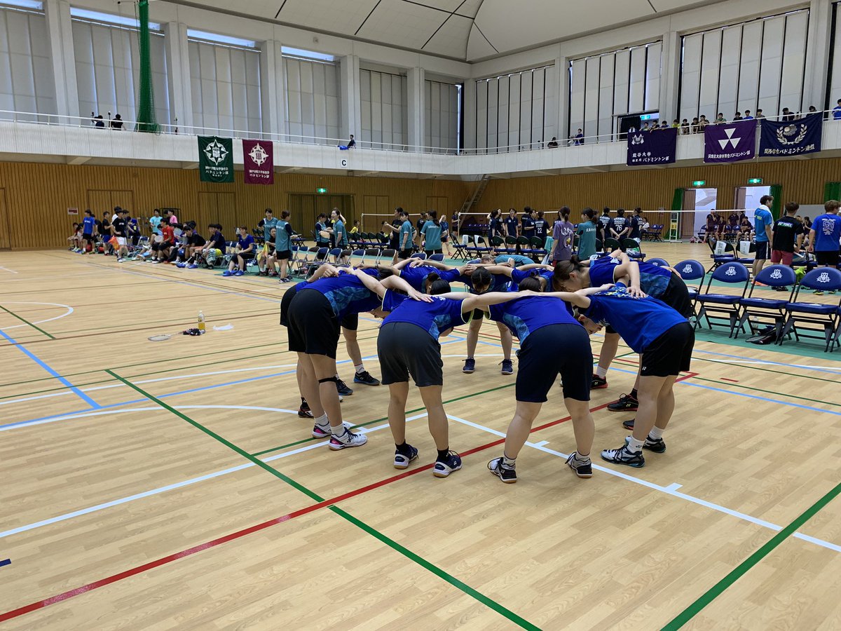 【バドミントン部】平成３１年度関西学生バドミントン秋季リーグ戦／於・関西大学体育館／試合告知

あすから秋季リーグ戦が開幕！
応援よろしくお願いします！