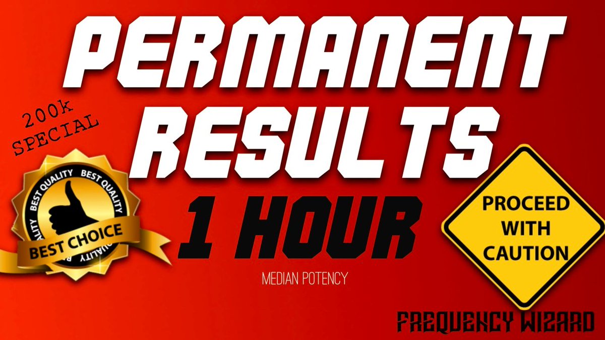 FrequencyWiz's tweet photo. GET PERMANENT SUBLIMINAL RESULTS IN 1 HOUR! PROCEED WITH CAUTION! SUBLIMINAL FREQUENCY WIZARD - MEDIAN VERSION POTENCY - FREQUENCY WIZARD https://t.co/qCNz1Mxalp

#SUBLIMINAL #SUBLIMINALS #Subliminale #FREQUENCY #FREQUENCYWIZARD #AFFIRMATIONS #BOOSTER #BINAURALBEATS #MEDITATION https://t.co/wJydlRXmC9
