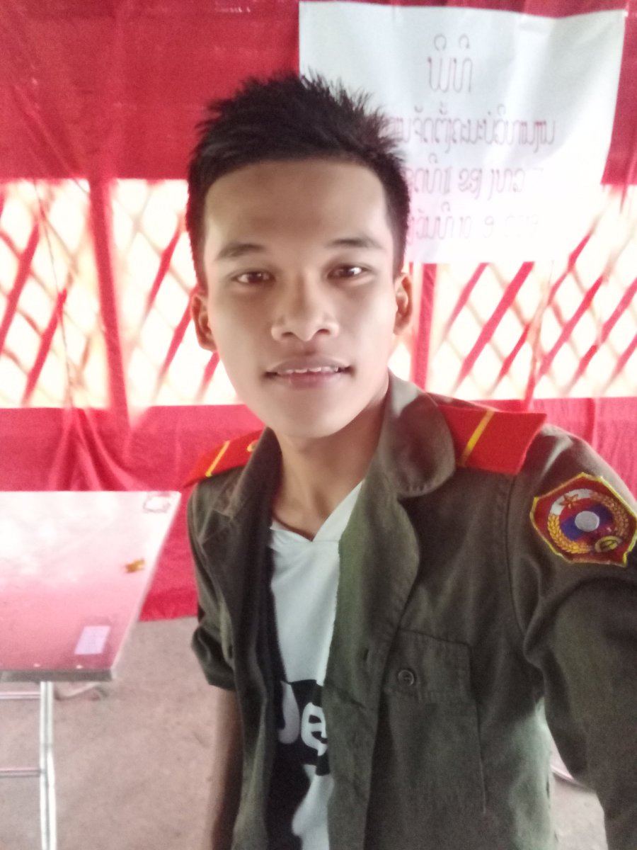 SITHON18A's tweet photo. ມື້ນີ້ງານເຂົ້າ https://t.co/S20WnwrK3t